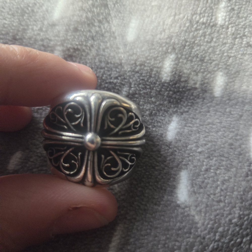 Chrome Hearts Classic Oval Ring Size 9